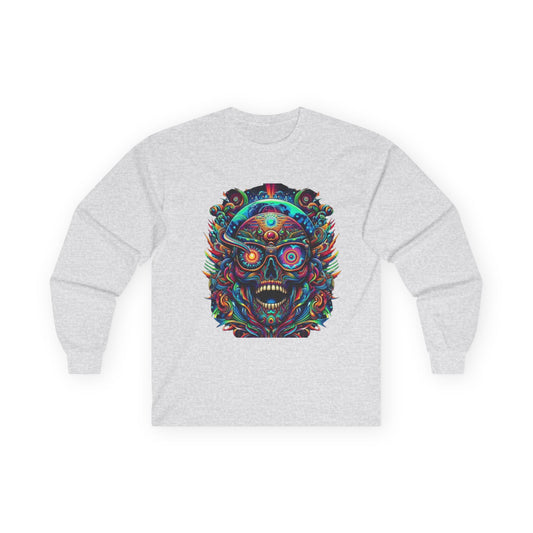 Skull Graphic Long Sleeve Tee