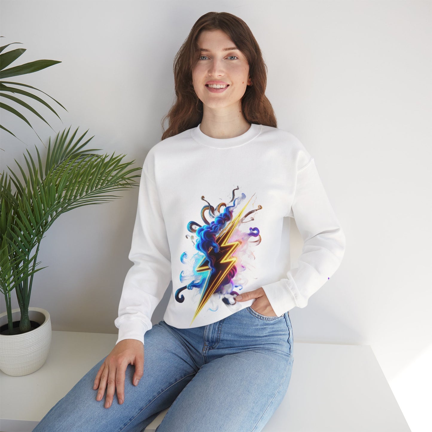 Thunder Vibe Sweatshirt - Unisex Crewneck