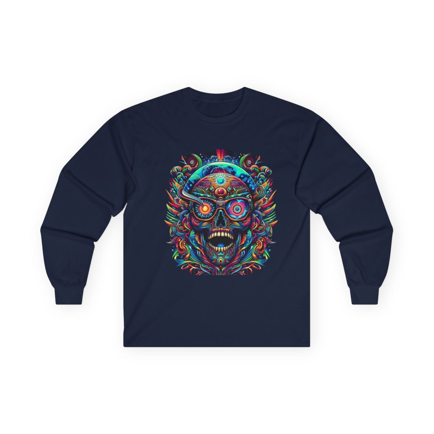Skull Graphic Long Sleeve Tee