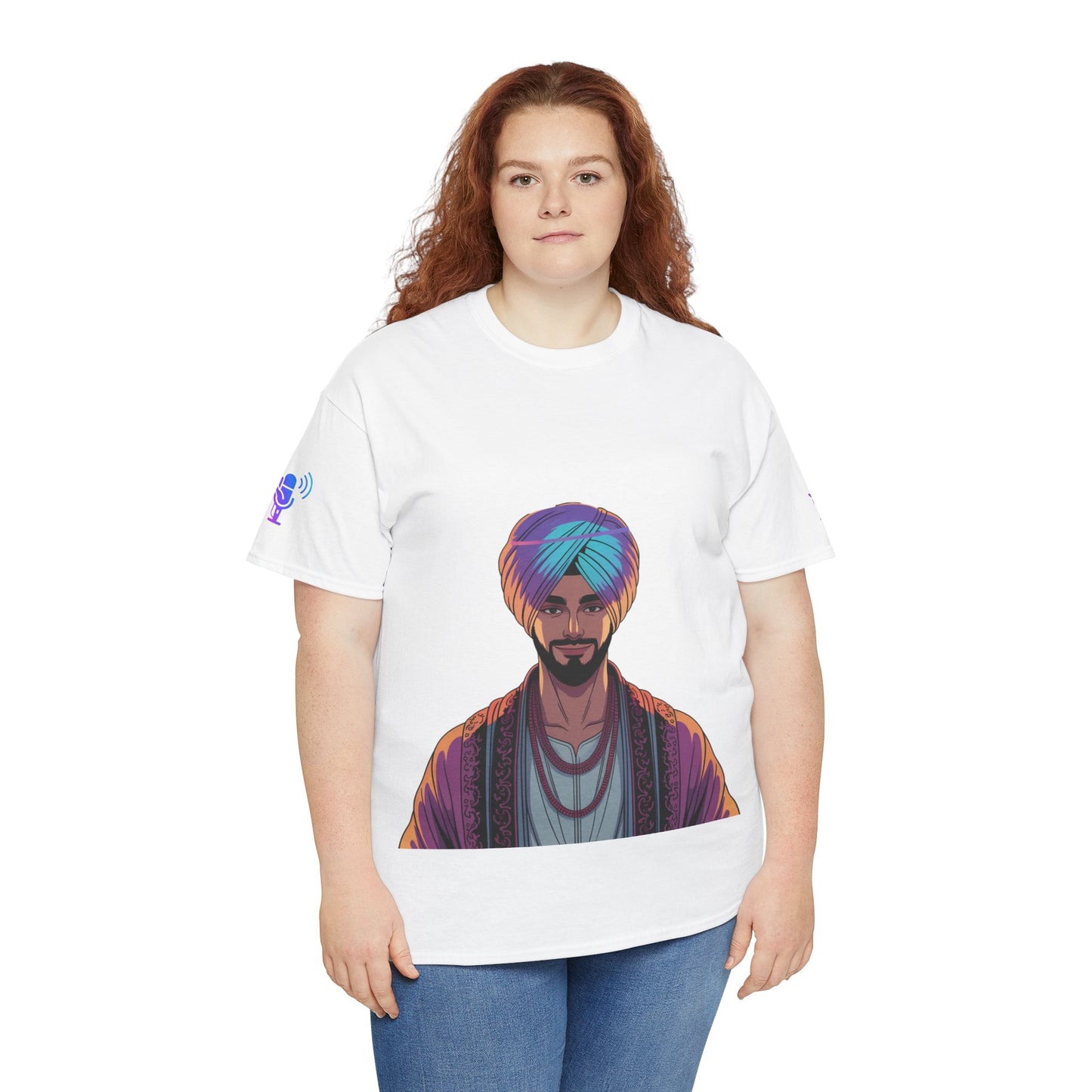 Cultural Vibe Unisex Tee - Ethnic Artwork Shirt, Casual Wear, Festival Outfit, Gift for Him/Her, Comfortable Cotton Top