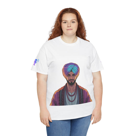 Cultural Vibe Unisex Tee - Ethnic Artwork Shirt, Casual Wear, Festival Outfit, Gift for Him/Her, Comfortable Cotton Top