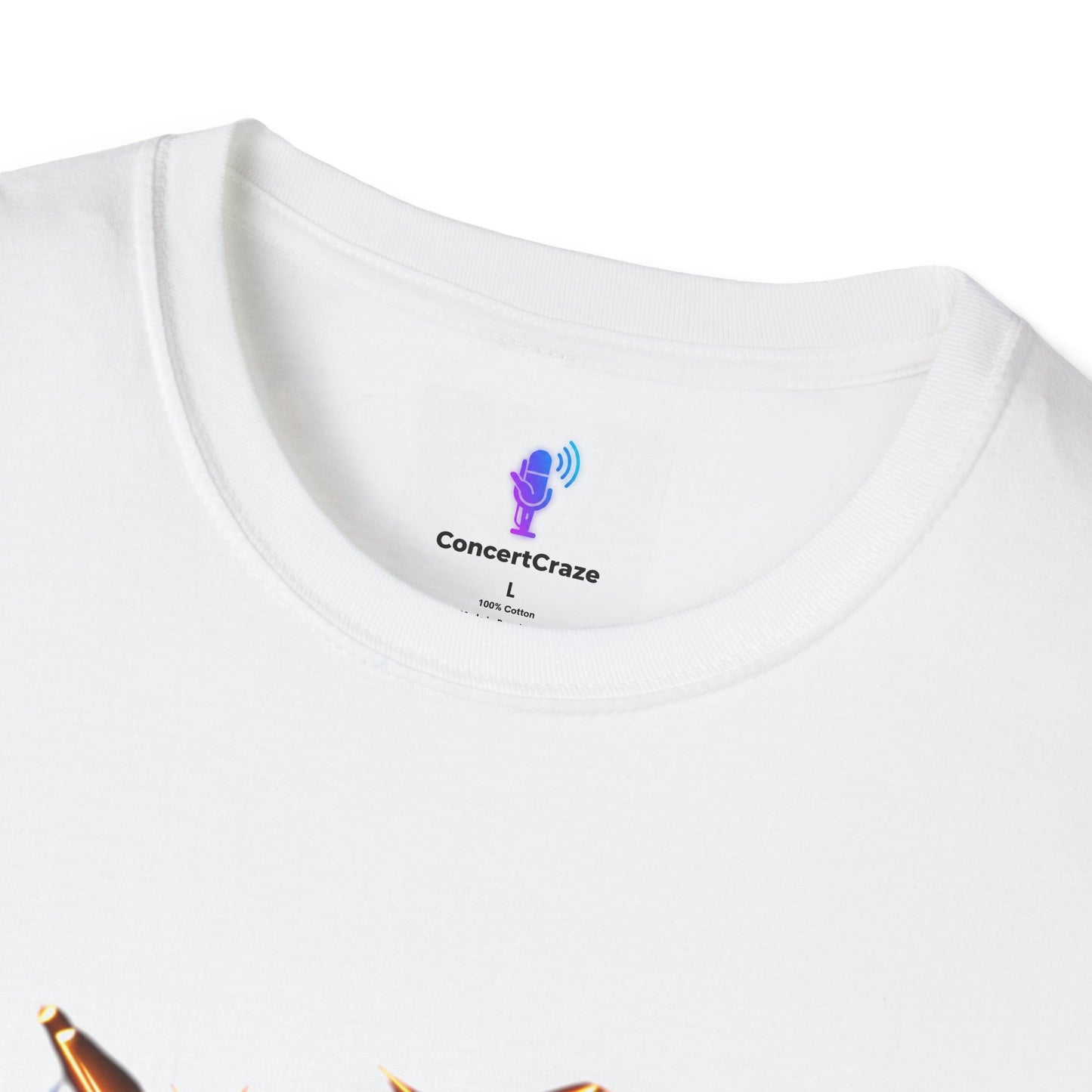 T-Shirt Anime Punjabi Rockstar Nachda Australia Naal Neon Lights