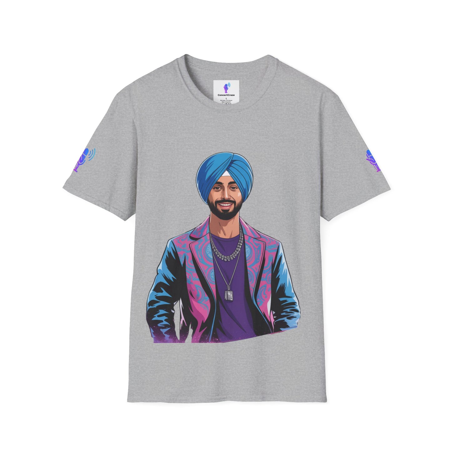 Vibrant Graphic Tee for Laid-Back Style, Unisex Softstyle T-Shirt, Artistic T-Shirt, Unique Gift