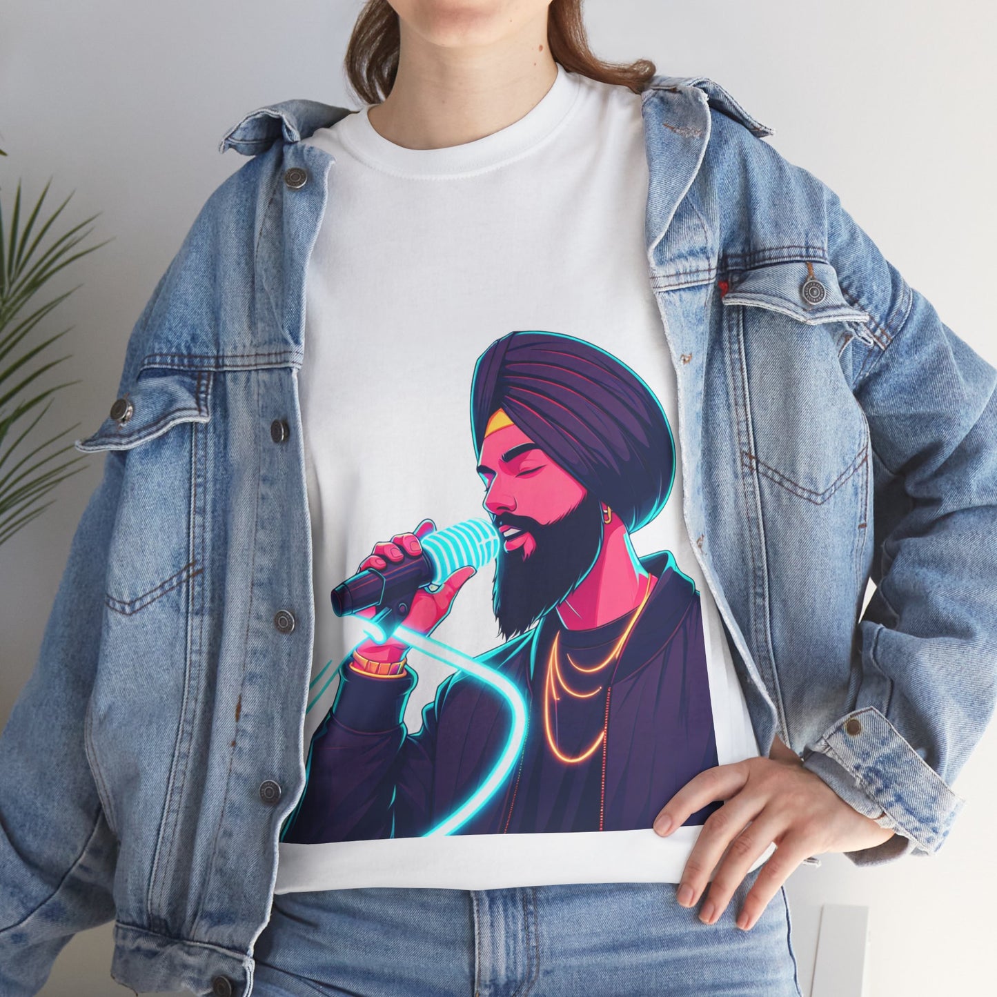 Punjabi Tee - Vibe Te Vibe Anime Design