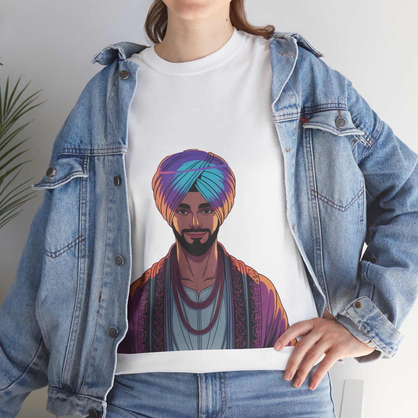 Cultural Vibe Unisex Tee - Ethnic Artwork Shirt, Casual Wear, Festival Outfit, Gift for Him/Her, Comfortable Cotton Top
