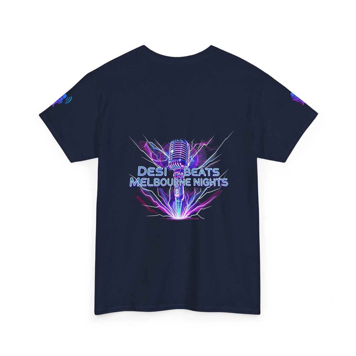 Melbourne Bhangra Unisex Heavy Cotton Tee, Graphic Tee, Gift for Dance Lovers, Streetwear