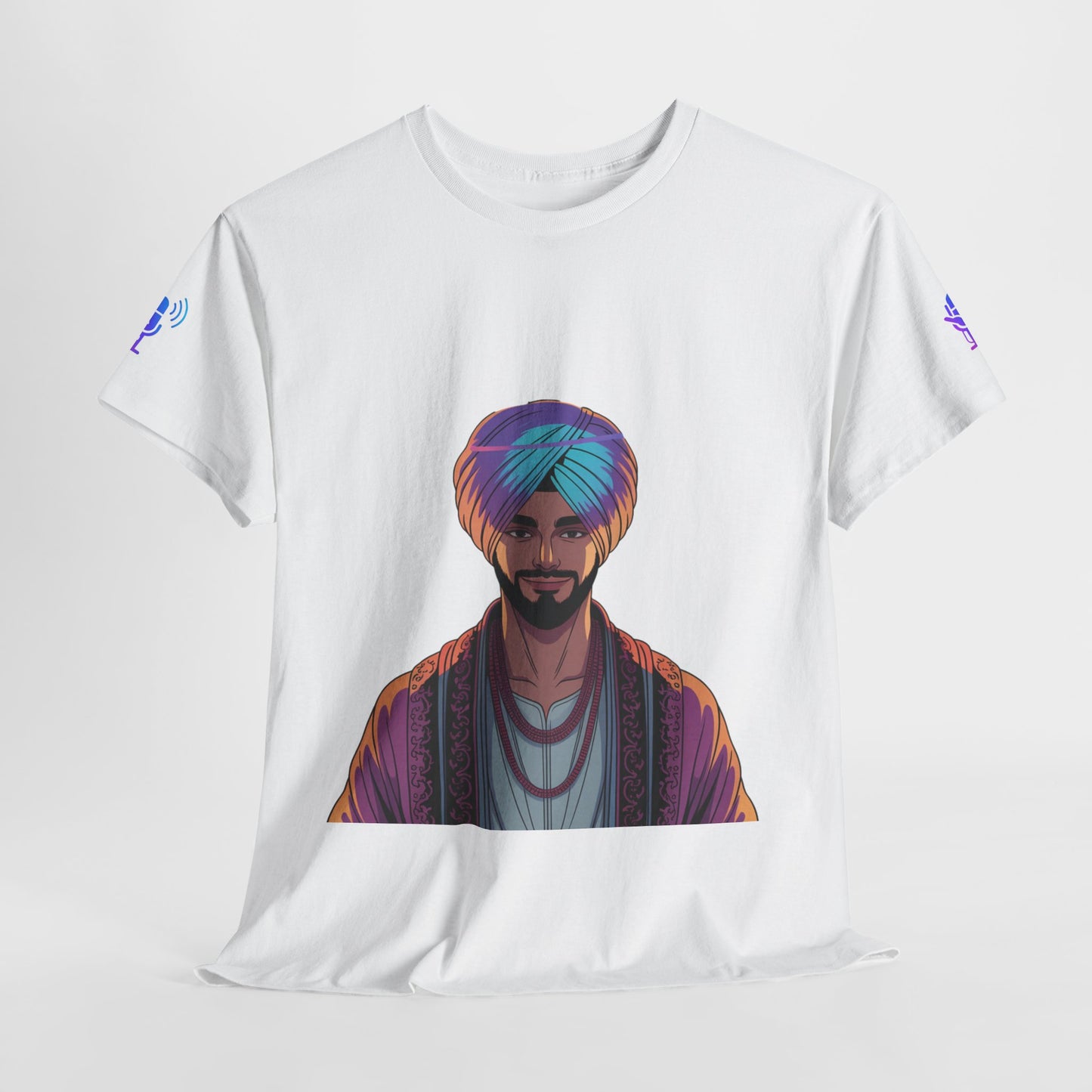 Cultural Vibe Unisex Tee - Ethnic Artwork Shirt, Casual Wear, Festival Outfit, Gift for Him/Her, Comfortable Cotton Top