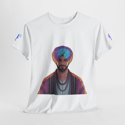 Cultural Vibe Unisex Tee - Ethnic Artwork Shirt, Casual Wear, Festival Outfit, Gift for Him/Her, Comfortable Cotton Top