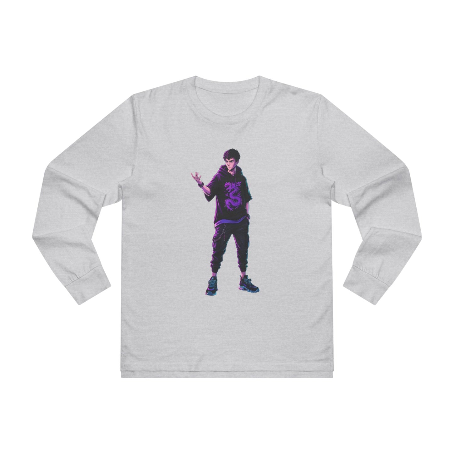 Longsleeve Tee - Rock Anime Design