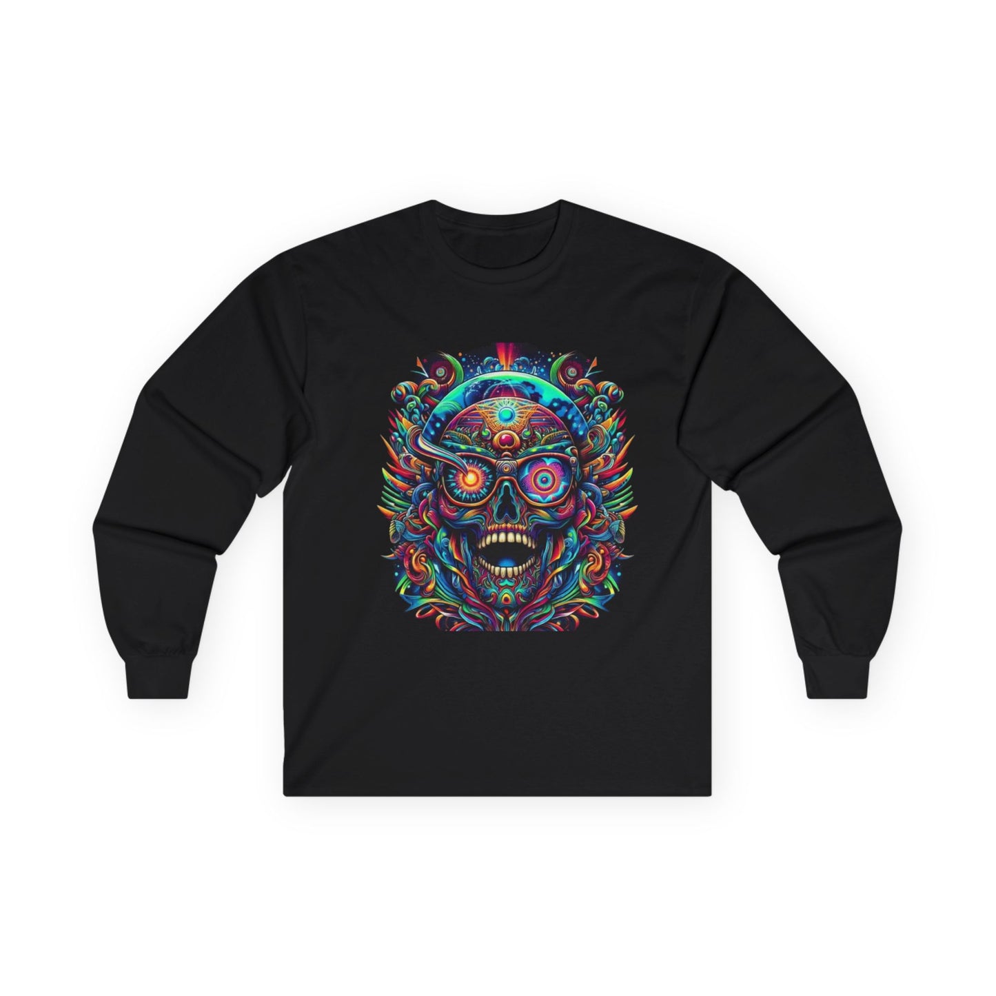 Skull Graphic Long Sleeve Tee