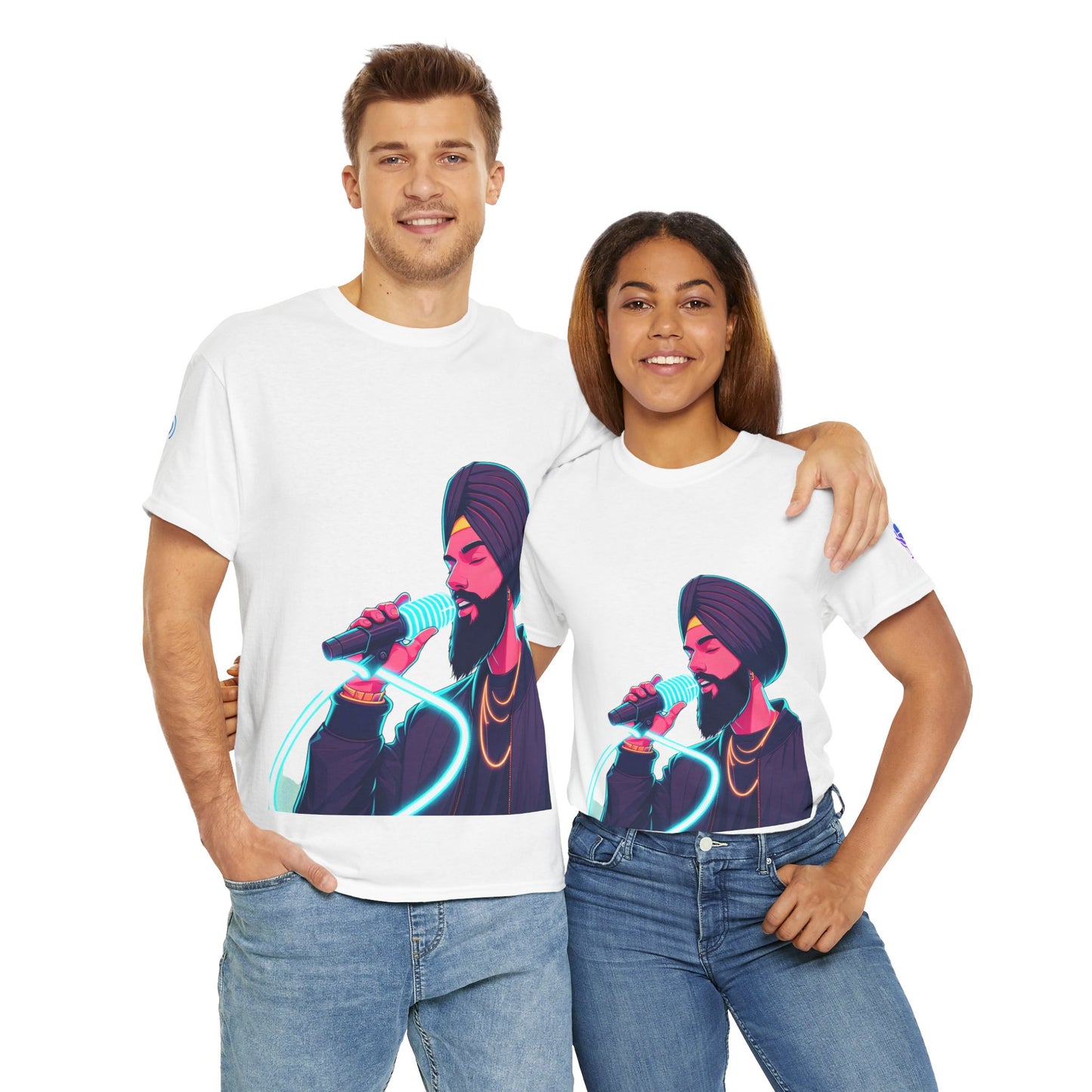 Punjabi Tee - Vibe Te Vibe Anime Design