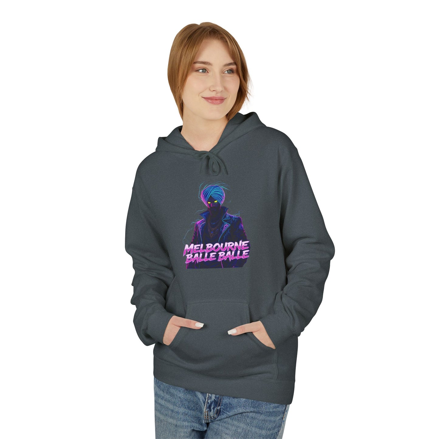 Melbourne Music Vibes Hoodie, Unisex Fleece, Chill Wear, Festival Apparel, Gift for Music Lovers