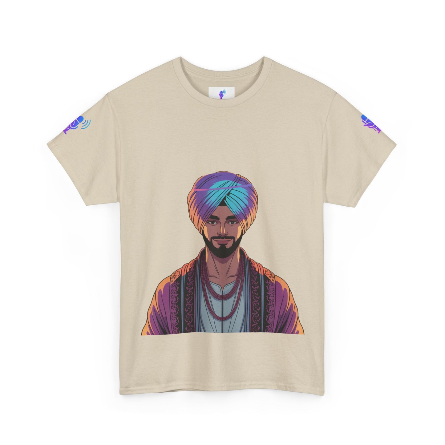 Cultural Vibe Unisex Tee - Ethnic Artwork Shirt, Casual Wear, Festival Outfit, Gift for Him/Her, Comfortable Cotton Top