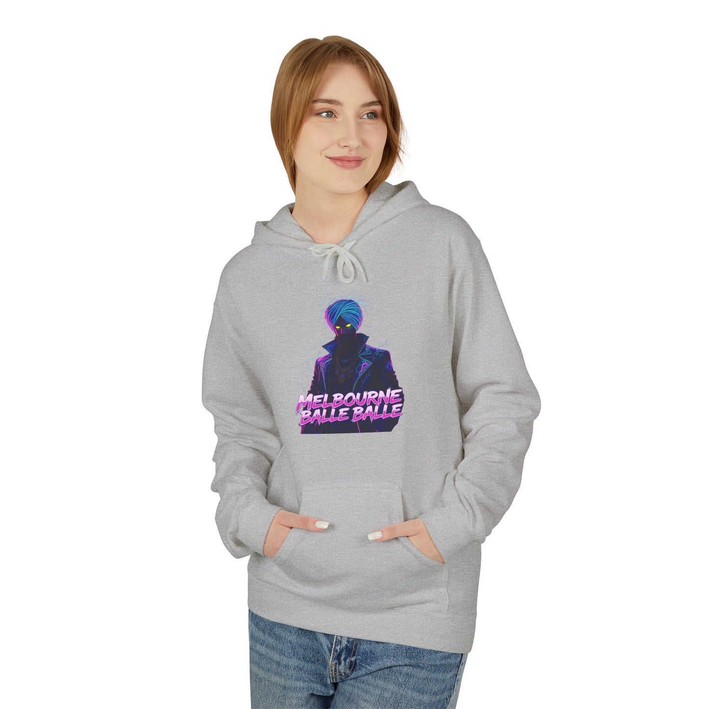 Melbourne Music Vibes Hoodie, Unisex Fleece, Chill Wear, Festival Apparel, Gift for Music Lovers