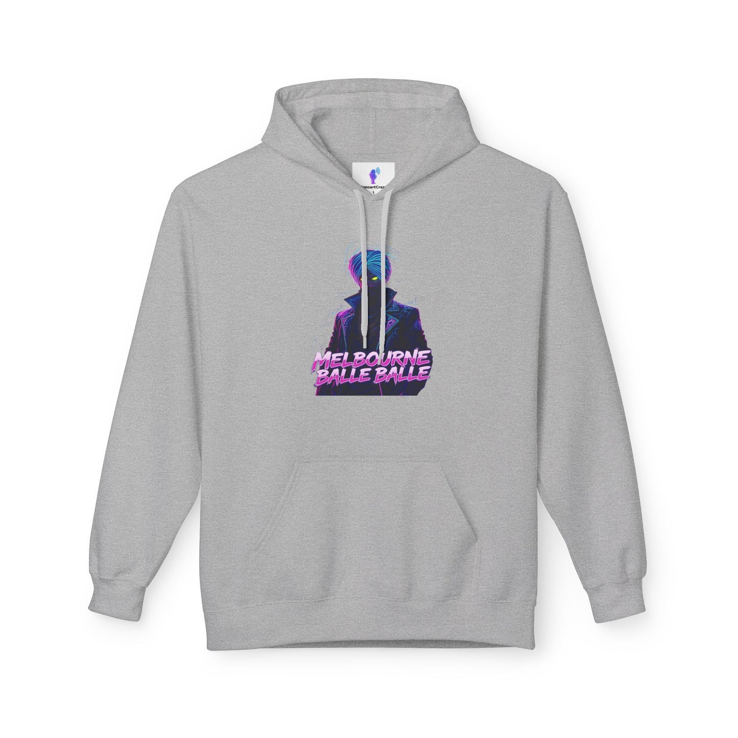 Melbourne Music Vibes Hoodie, Unisex Fleece, Chill Wear, Festival Apparel, Gift for Music Lovers