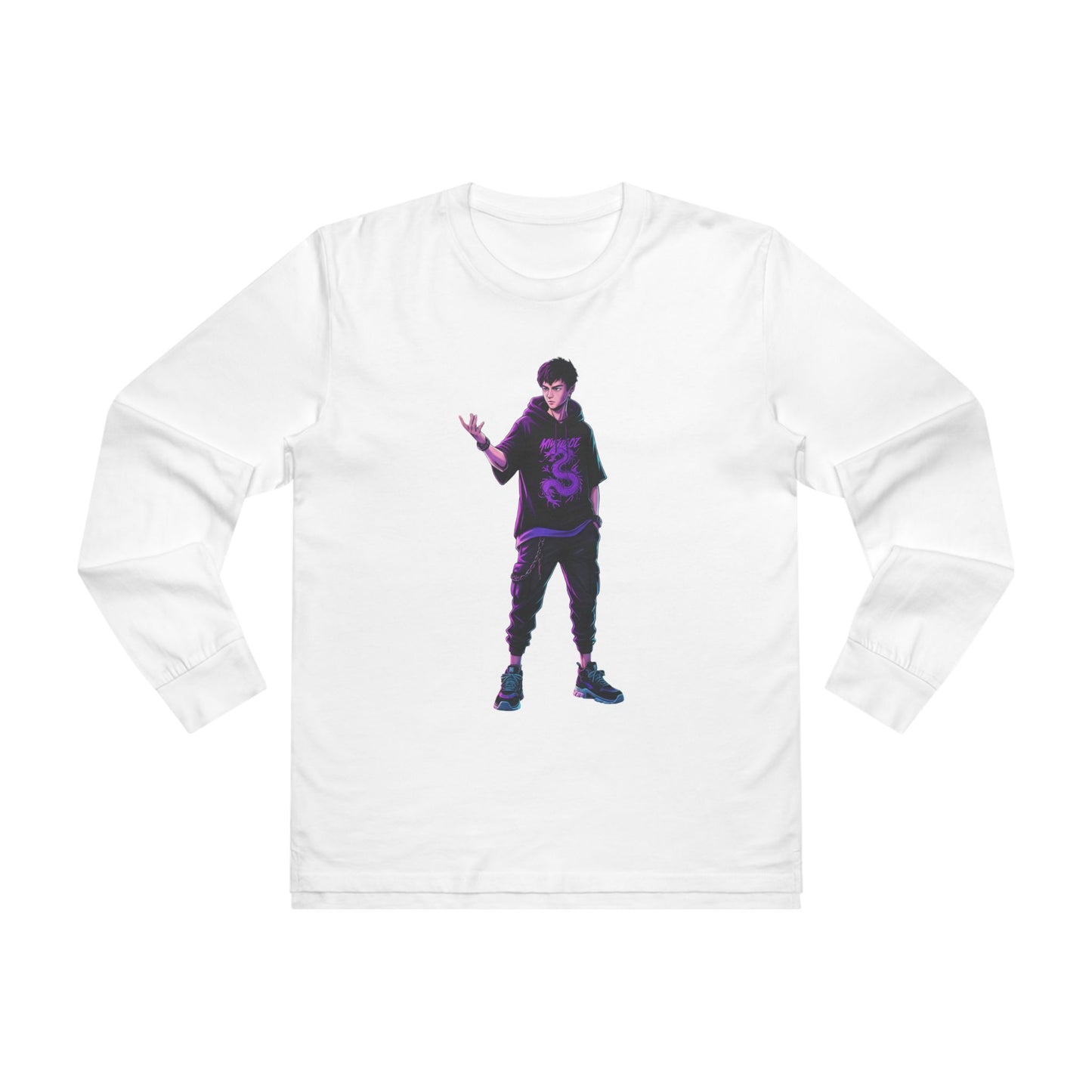 Longsleeve Tee - Rock Anime Design