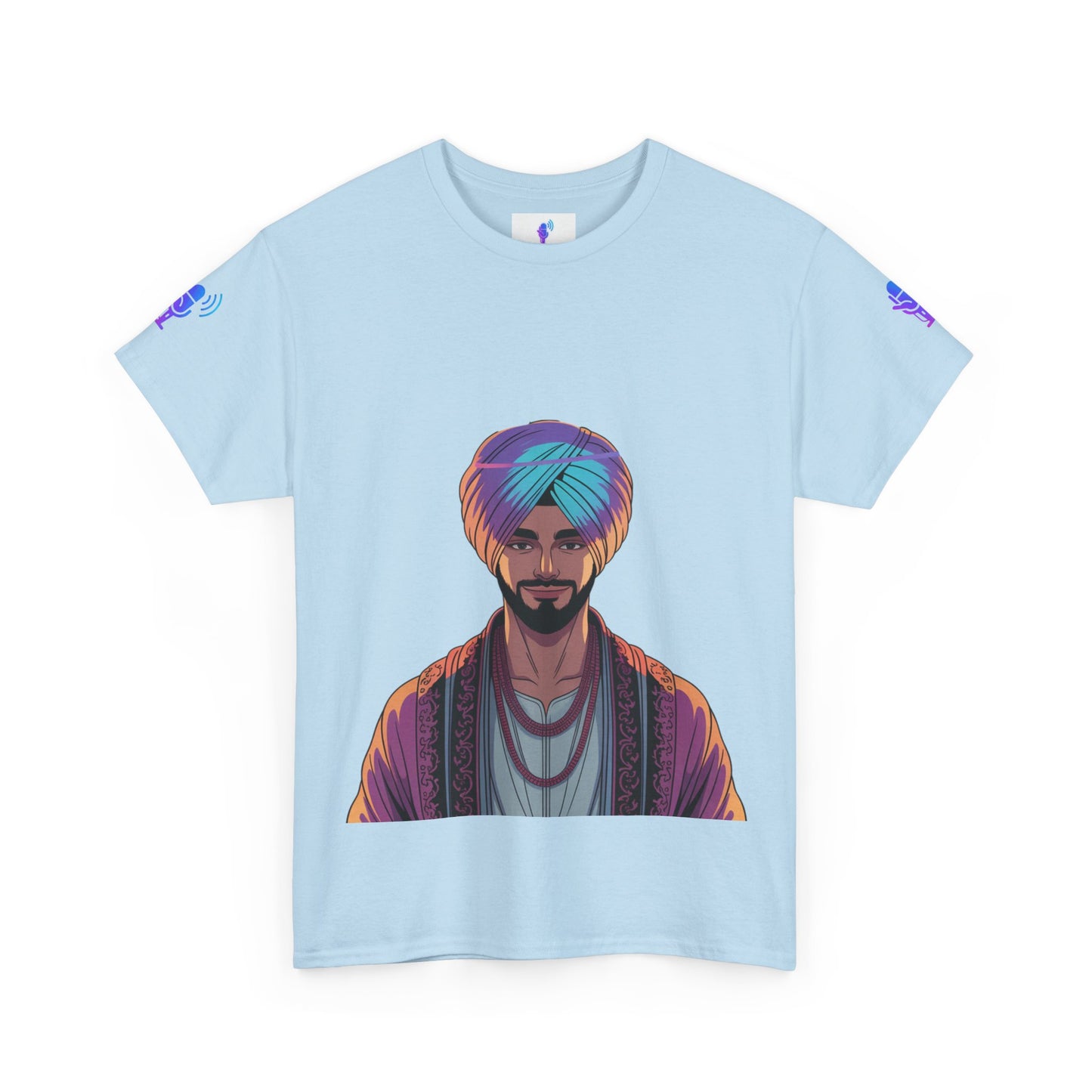 Cultural Vibe Unisex Tee - Ethnic Artwork Shirt, Casual Wear, Festival Outfit, Gift for Him/Her, Comfortable Cotton Top