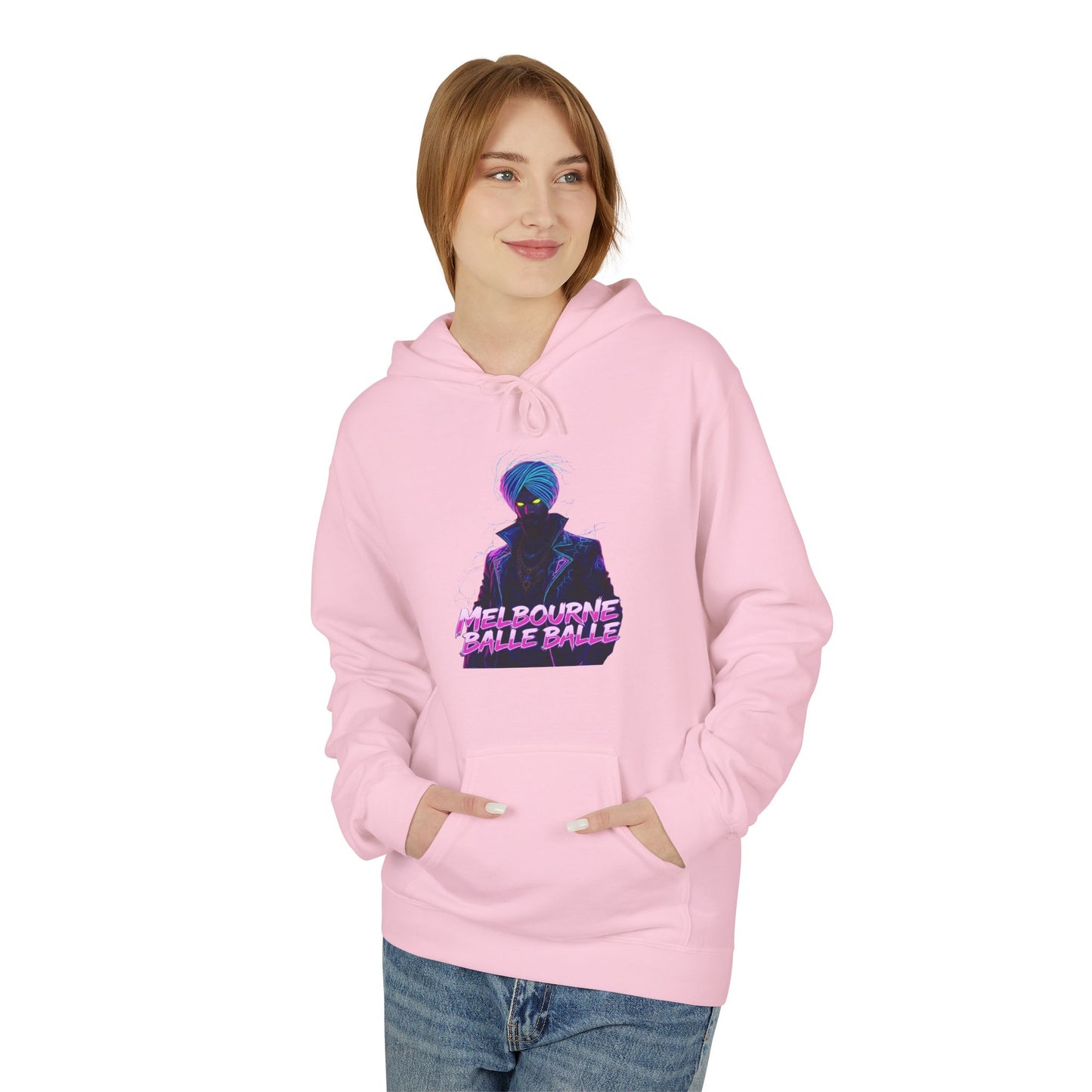 Melbourne Music Vibes Hoodie, Unisex Fleece, Chill Wear, Festival Apparel, Gift for Music Lovers