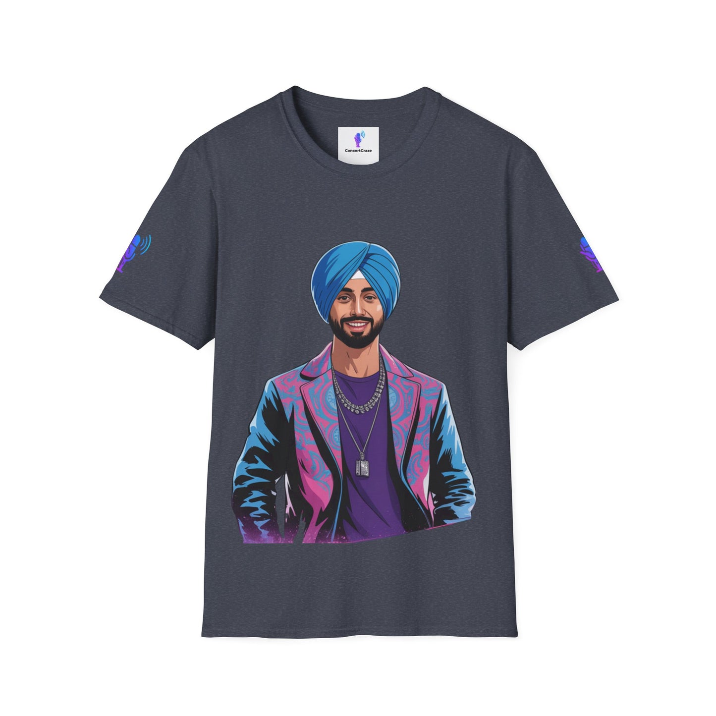 Vibrant Graphic Tee for Laid-Back Style, Unisex Softstyle T-Shirt, Artistic T-Shirt, Unique Gift