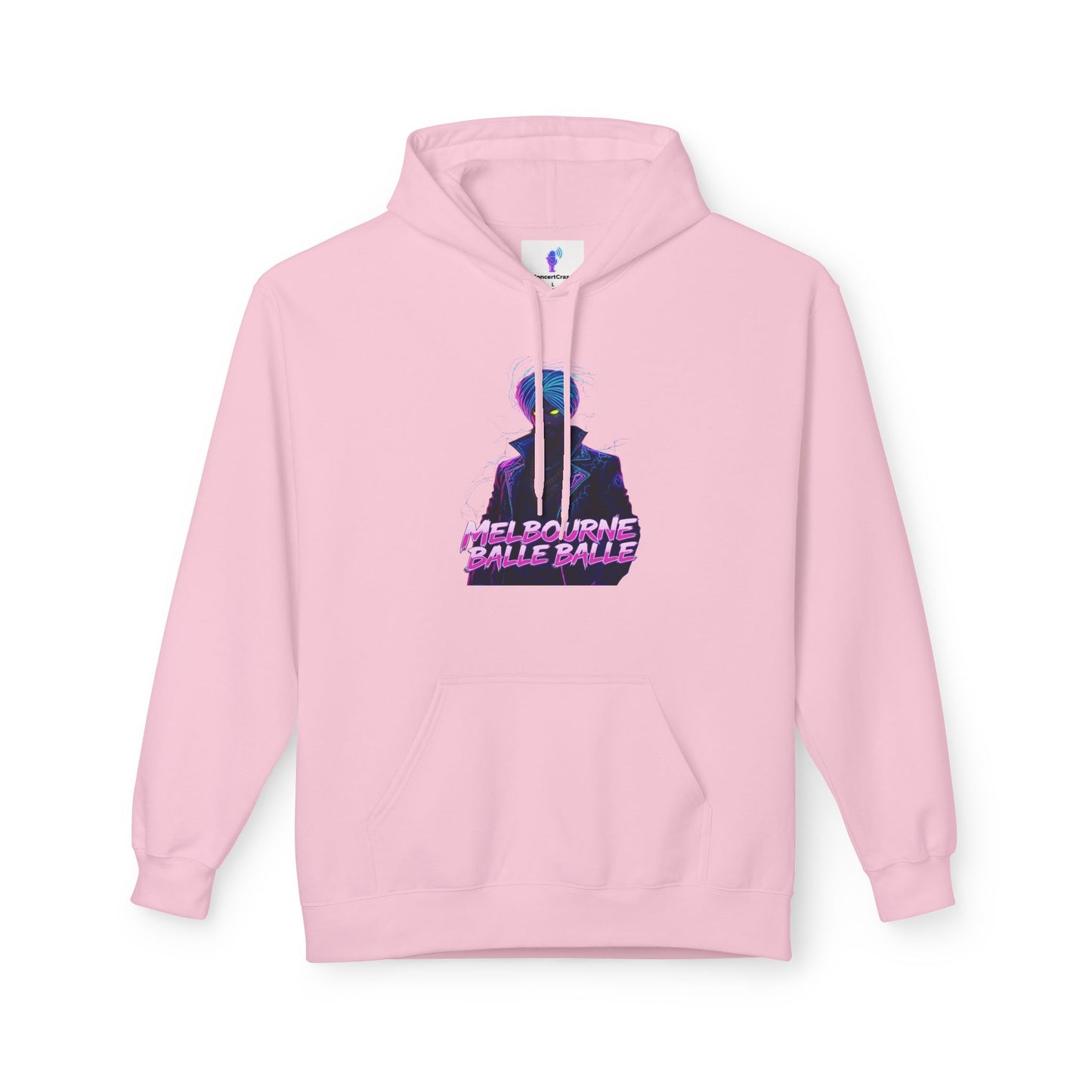 Melbourne Music Vibes Hoodie, Unisex Fleece, Chill Wear, Festival Apparel, Gift for Music Lovers