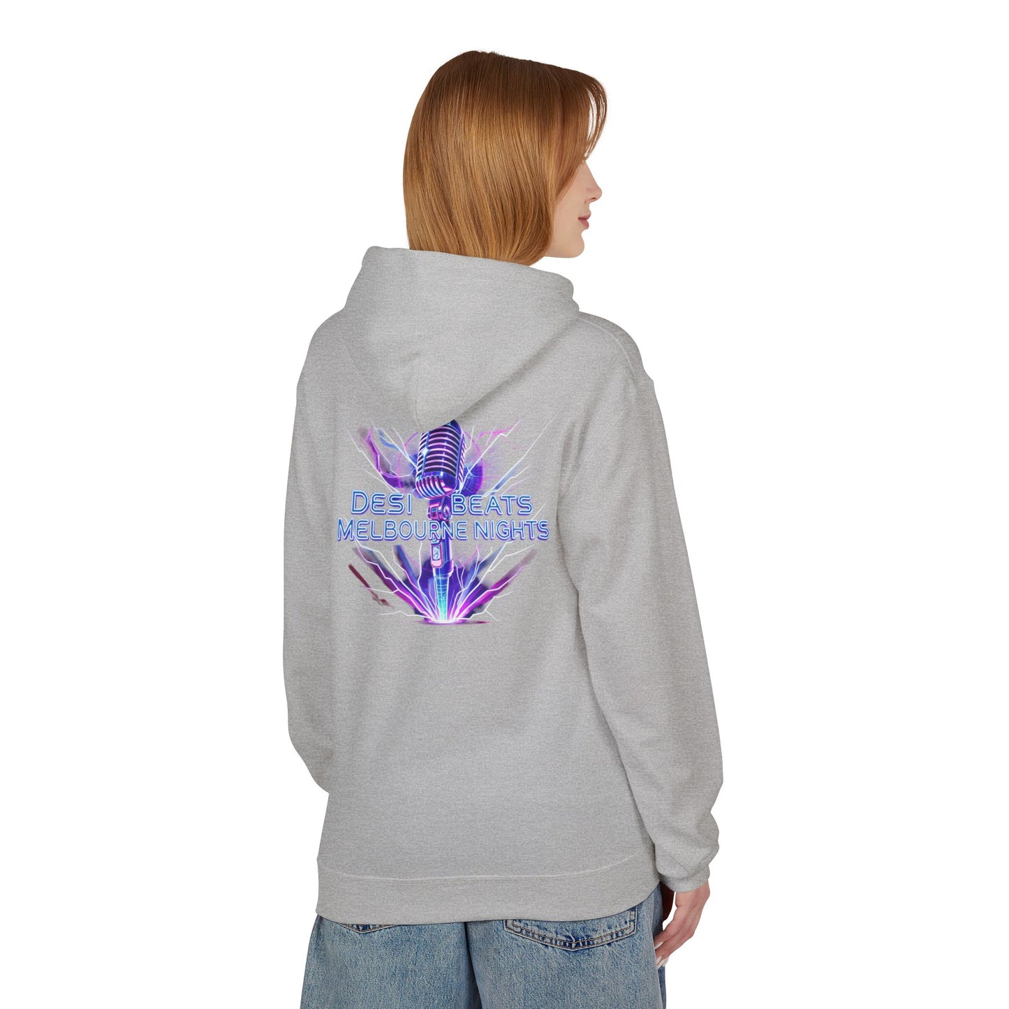 Melbourne Music Vibes Hoodie, Unisex Fleece, Chill Wear, Festival Apparel, Gift for Music Lovers