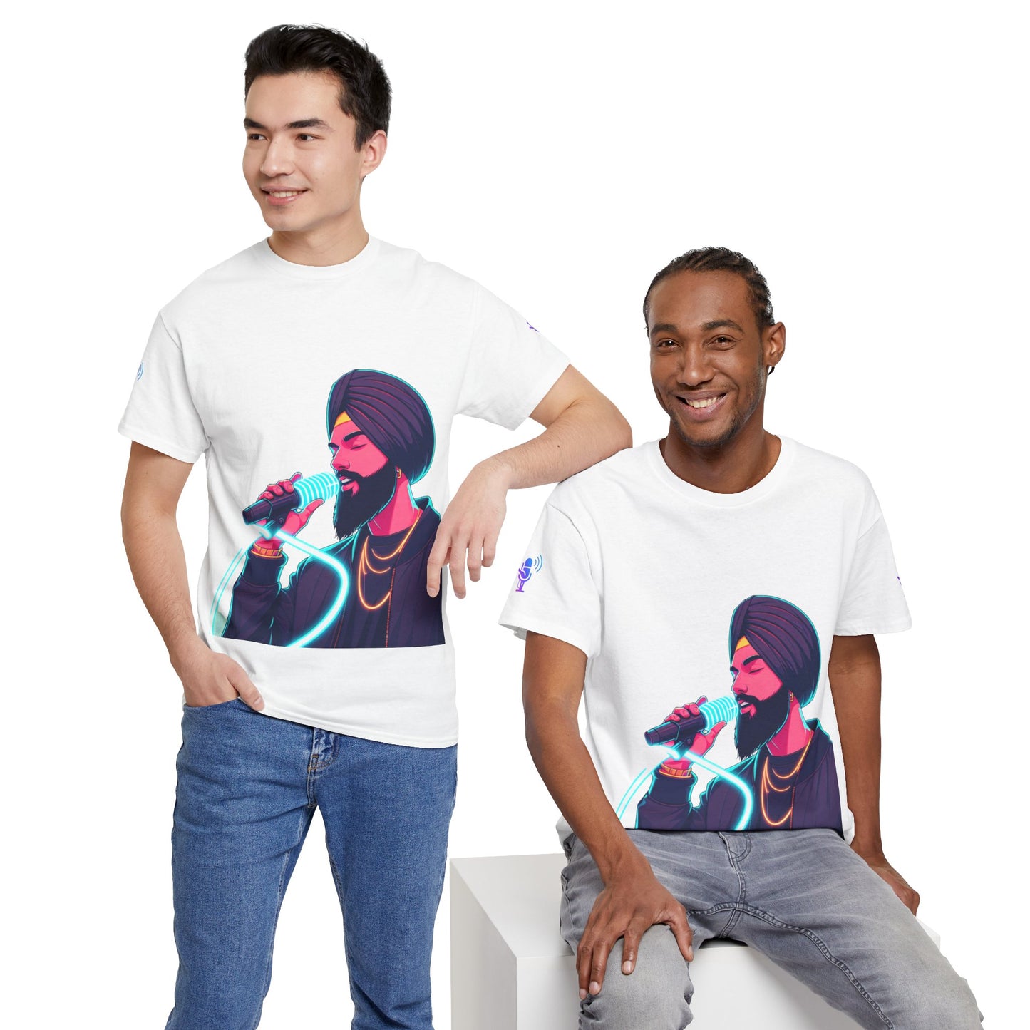 Punjabi Tee - Vibe Te Vibe Anime Design